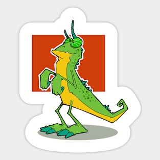 Chameleon Sticker